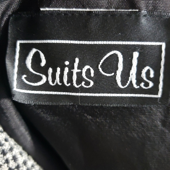 🍀Tweed jacket blazer🍀with velvet black collar - Picture 8 of 8